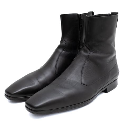 Dior Homme 2007 'Navigate, Navigate' Leather Ankle Boots